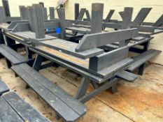 (2) Outdoor Picnic Tables