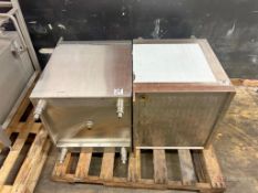 (2) Regency Tables and Sinks 600FRSU2324C Draining Racks