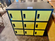 Microban Locker Set: 3' x 3' x 18