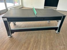 Triumph 3-in-1 Game Table: Pool, Ping Pong & Air Hockey