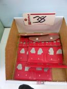 (2) Mitutoyo Radius Gauge Sets