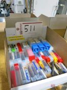 Lot of Carbide Keyway Seat Cutters & Dovetail Cutters