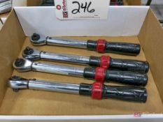 (4) Craftsman Torque Wrenches