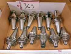 (12) Cat 40 Taper Tool Holders