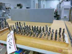 Lot of Carbide End Mills w/ Stand