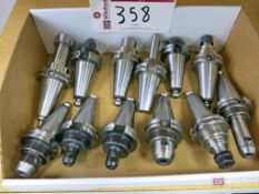(12) Cat 40 Taper Tool Holders