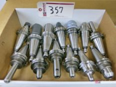 (12) Cat 40 Taper Tool Holders