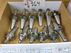 (12) Cat 40 Taper Tool Holders