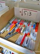 Lot of Carbide Upper & Undercut End Mills