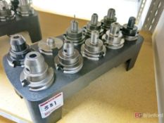 (10) Cat 40 Taper Tool Holders