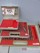 (3) Pin Gauge Sets, Sizes Range .011 - .050