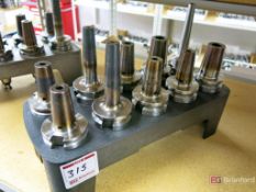 (10) Heat Sync High Speed Balanced Cat 40 Taper Tool Holders
