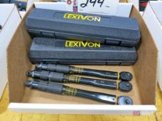 (3) Lexibon Torque Wrenches
