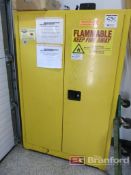 Eagle Model 1947 45-Gallon Cap. 2-Door Flammable Liquid Storage Cabinet