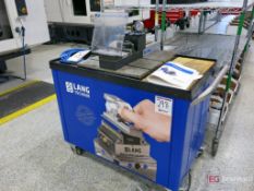 Lang Technik Model 41400, Makro-Grip Jaw Dimpling Machine/Stamping Unit