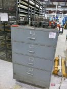4-Drawer Heavy Duty Cabinet w/ Contents