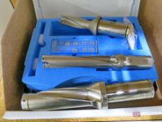 (3) Korloy High Speed High Efficiency Carbide Insert Indexing Drills