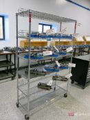 6-Shelf Castered Metro Style Wire Rack