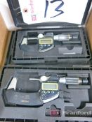 Assorted Mitutoyo Micrometers