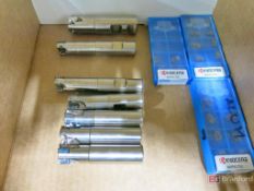 Large Lot of Carbide Indexable Facing Mills