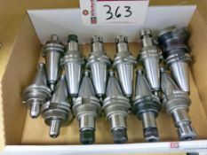(12) Cat 40 Taper Tool Holders