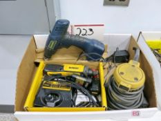 Crafttech Cordless Drill, DeWalt Cordless Screwdriver, DeWalt Palm Sander