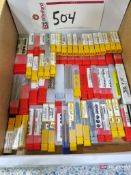 Lot of .01 - .02 Carbide Radius End Mills