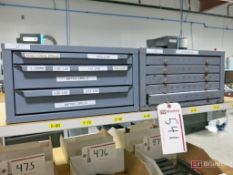 (2) Huot Style Multi-Drawer Cabinet w/ Contents