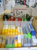 Lot of Carbide End Mills