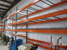 (2) Sections of Approx. 12' Teardrop Style Pallet Racking