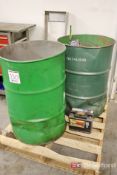 (2) 55-Gallon Drums of Aluminum Scrap/Steel Scrap