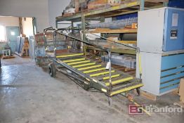 10-Step Portable Air Craft Stairs