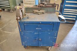 H624 Tube Bender, Heavy Duty Bench Vice w/ Castered Cart