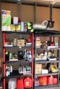 (2) 5-Tier Plastic Shelving Units w/ Contents