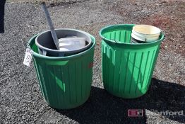 (2) Large Landscaper Barrels