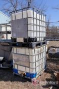 (2) SCHUTZ Approximately 300-Gal Polypro Plastic Tanks
