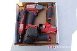 Box Lot of (2) Milwaukee Impacts/Cut Off Tool