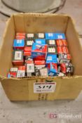 Lot Box of Various Size Techniks Spring Collets