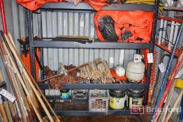 (2) Industrial Racks w/ Contents