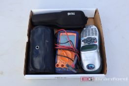 Box Lot of (1) Perfect Prime Temp Meter/Tag Label Maker/Multimeter