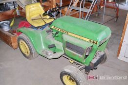 John Deere 200 Tractor w/ Cutting Deck, Snow Blower & Plow