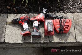 Milwaukee Drill / Driver, Cordless Hackzall, Charger, Snap-On Charger