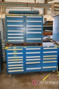 (5) Stanley Vidmar (Connected) Small Parts Cabinets / Tool Boxes