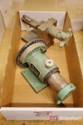 Lot Box of Type PF70-5C Spin Indexer and Somerset Tool Co. Center