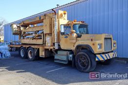 Mack RD685S Triple Frame Bucket Boom Truck