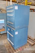 (2) Stanley Vidmar 2 & 4-Drawer Small Parts Cabinets / Tool Boxes