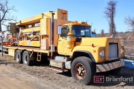 Mack RD685S Triple Frame Bucket Boom Truck