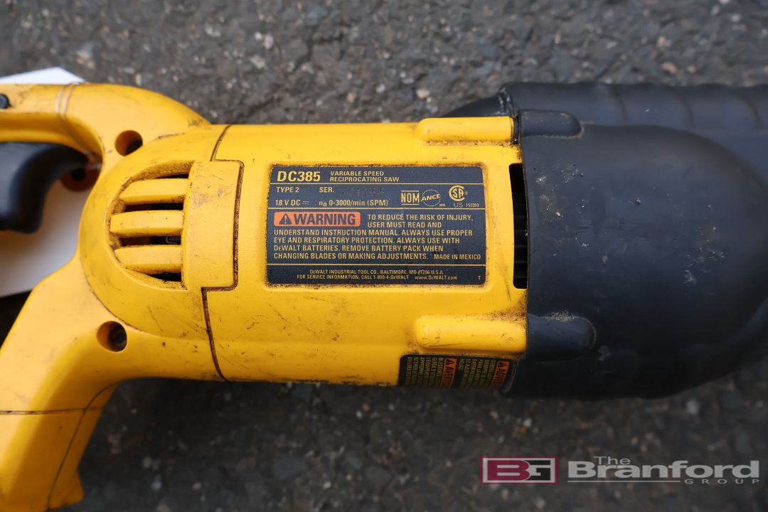 DeWalt DCS385 Cordless 18V Reciprocating Saw - Image 3 of 4