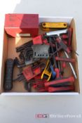 Box Lot of Allen Wrenches & T-Head Allens