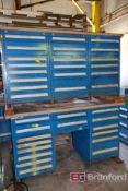 (3) Stanley Vidmar (Connected) Small Parts Cabinets / Tool Boxes
